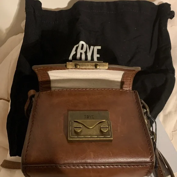 Frye Tan Leather 4 way mini bag - Picture 4 of 7